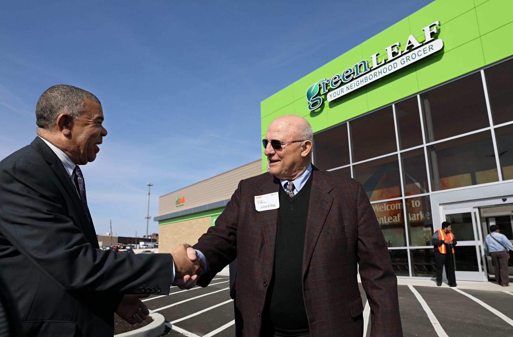 GreenLeaf grocery store soft opening